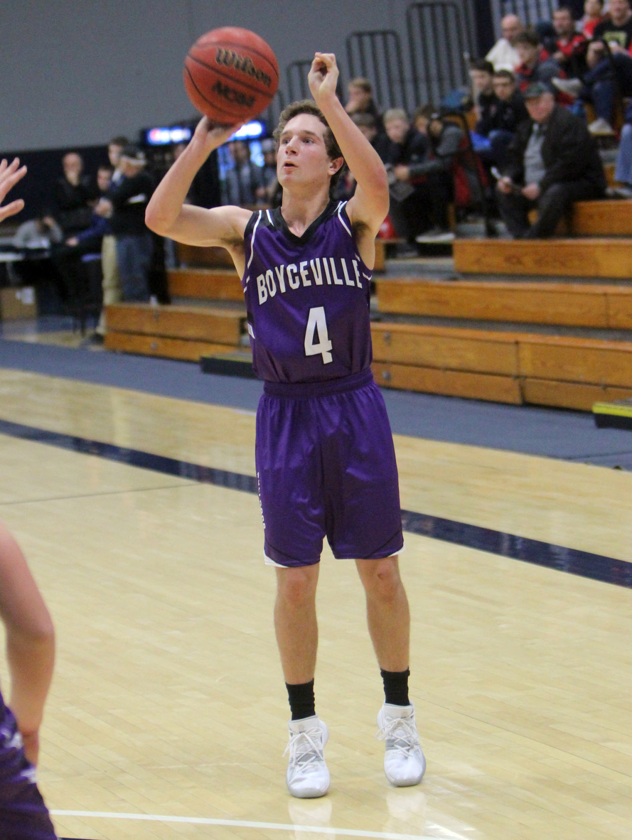 Boyceville boys basketball vs Unity at UW-Stout 12-1-18